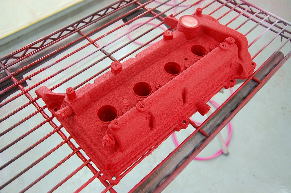 また塗り方が悪いと結晶目は均一に並びません