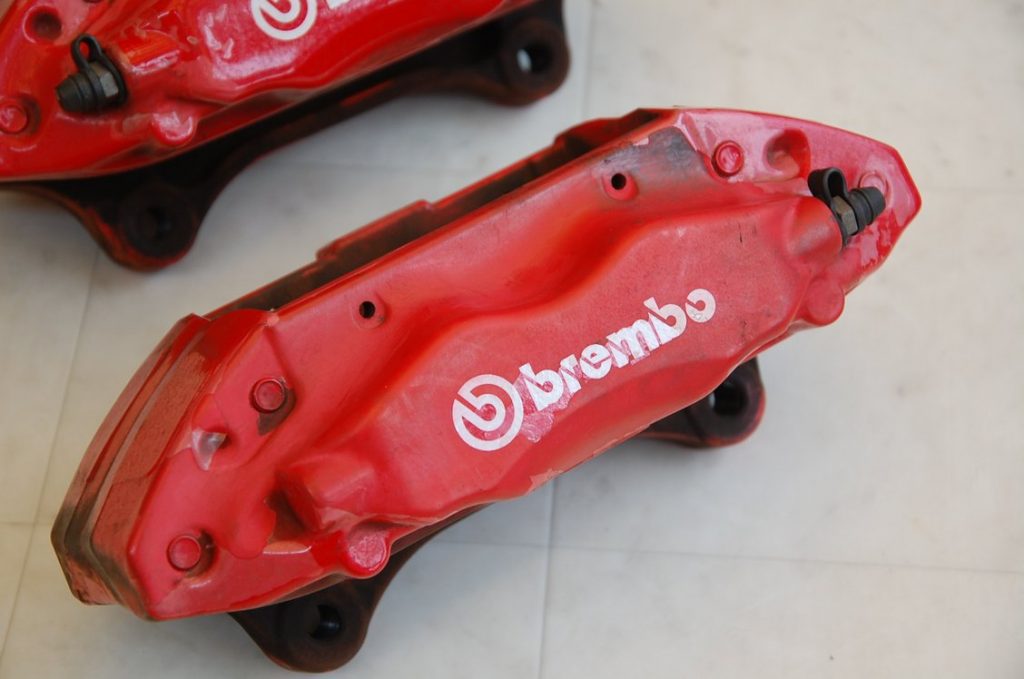 FD2の左のみbrembo 赤 ブレーキキャリパー