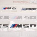 BMW X5 M “50d”→”40e”エンブレム 製作②マスター型成型